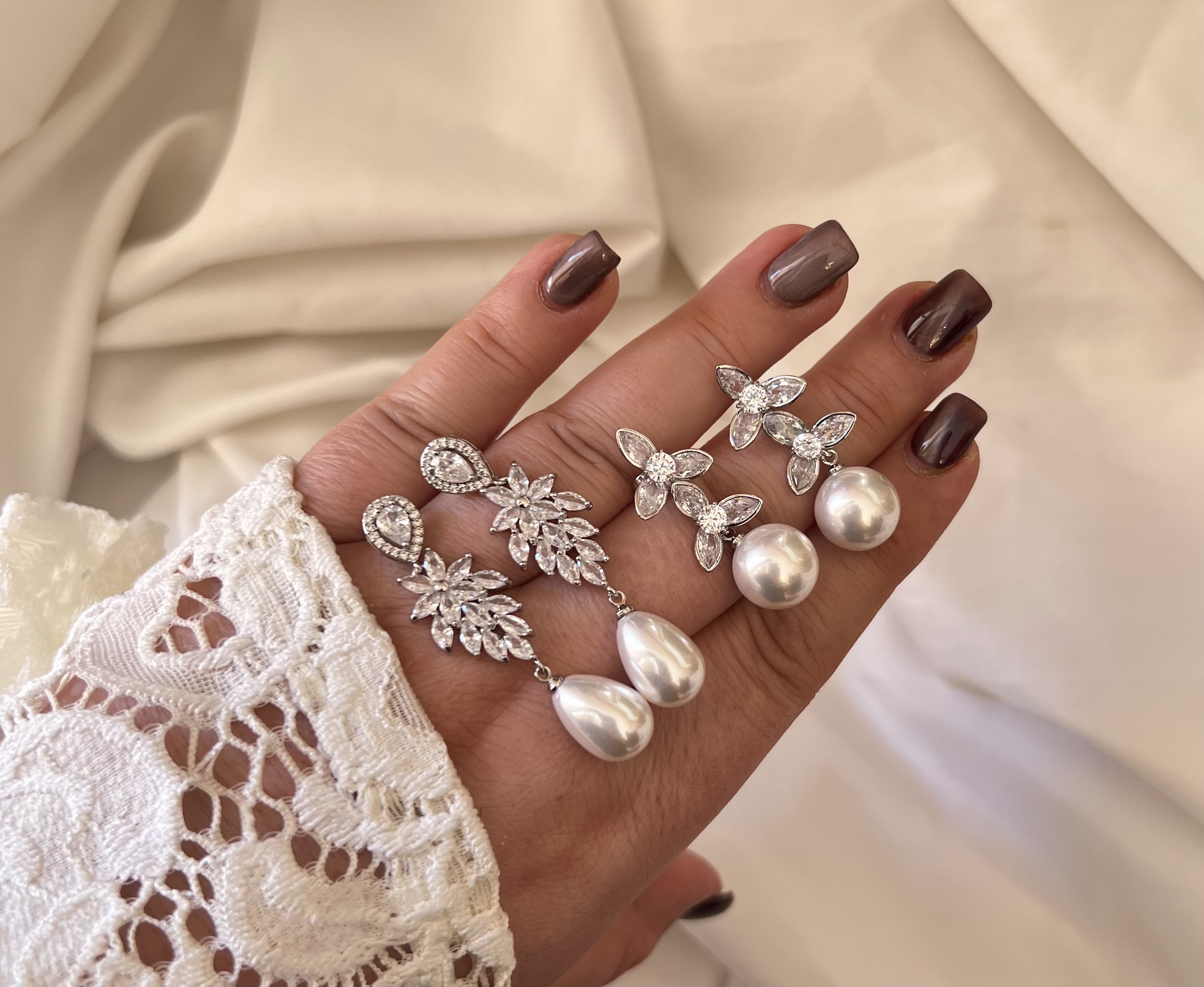 گوشواره مرواریدی